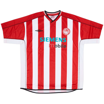 2002-03 Olympiakos Home Shirt - 8/10 - (XL)