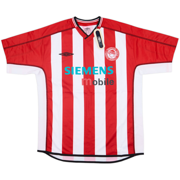 2002-03 Olympiakos Home Shirt (M)