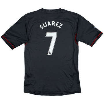 2011-12 Liverpool Away Shirt Suarez #7 - 7/10 - (Women's XS)