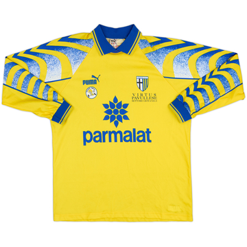 1995-96 Parma Football School Third L/S Shirt - 8/10 - (M)