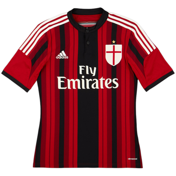 2014-15 AC Milan Home Shirt - 9/10 - (S)