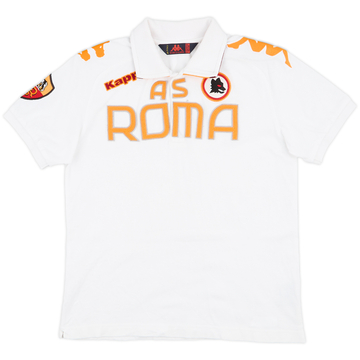 2009-10 Roma Kappa Polo Shirt - 9/10 - (XL.Boys)