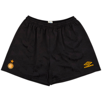 1995-96 Inter Milan Home Shorts - 8/10 - (L)
