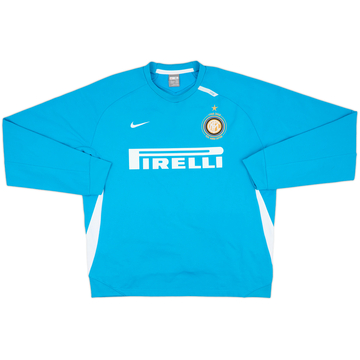2007-08 Inter Milan Nike Sweat Top - 8/10 - (XL)