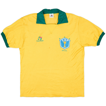 1985-88 Brazil Home Shirt - 5/10 - (L)