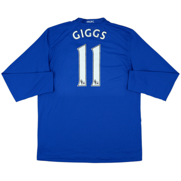2008-09 Manchester United L/S Third Shirt Giggs #11 - 5/10 - (L)
