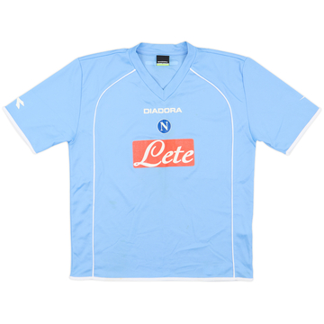 2006-07 Napoli Home Shirt - 7/10 - (XL.Boys)