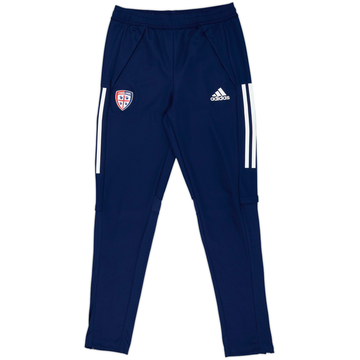 2020-21 Cagliari adidas Track Pants/Bottoms - 9/10 - (L.Boys)