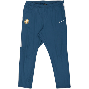 2017-18 Inter Milan Nike Track Pants/Bottoms - 9/10 - (XXL)