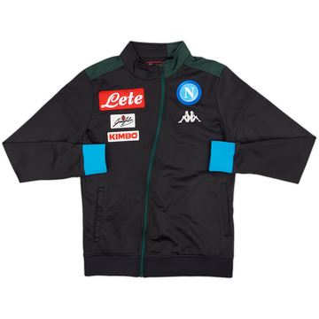2018-19 Napoli Kappa Track Jacket - 8/10 - (L.Boys)