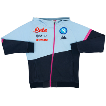 2020-21 Napoli Kappa Hooded Track Jacket - 7/10 - (S)