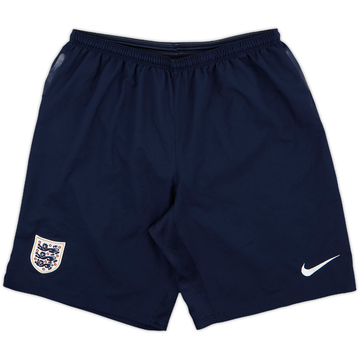 2013-14 England Player Issue Home Shorts - 8/10 - (L)