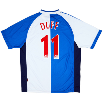 2000-02 Blackburn Rovers Home Shirt Duff #11 - 8/10 - (XXL)