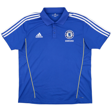 2011-12 Chelsea adidas Polo Shirt - 9/10 - (XL)