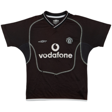 2000-02 Manchester United GK S/S Shirt - 7/10 - (S.Boys)