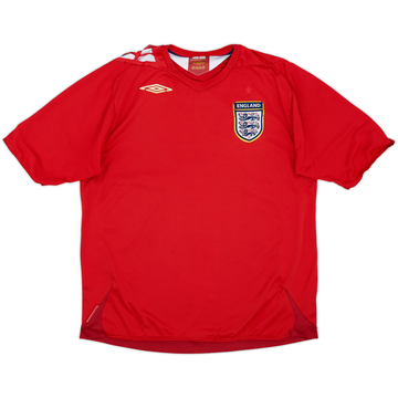 2006-08 England Away Shirt - 4/10 - (XL)