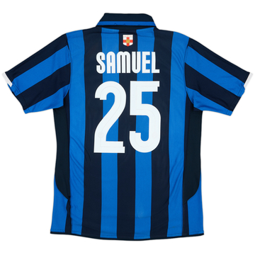 2007-08 Inter Milan Centenary Home Shirt Samuel #25 - 7/10 - (M)
