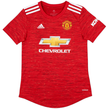 2020-21 Manchester United Home Shirt - 10/10 - (Women's XS)