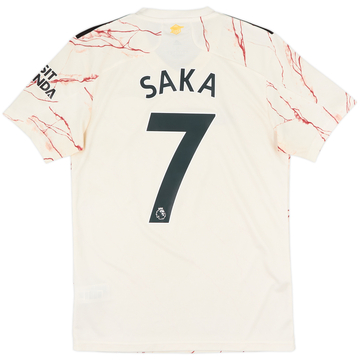 2020-21 Arsenal Away Shirt Saka #7 - 5/10 - (S)