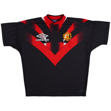 1996-97 Manchester United Umbro Training Shirt - 9/10 - (M)