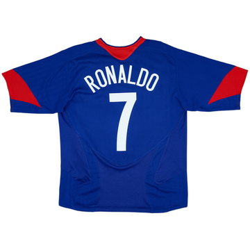 2005-06 Manchester United Away Shirt Ronaldo #7 - 6/10 - (L)