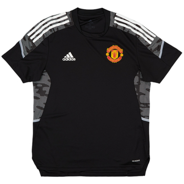 2021-22 Manchester United adidas Training Shirt - 6/10 - (M)