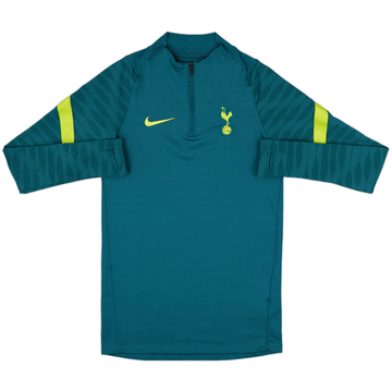 2021-22 Tottenham Nike 1/4 Zip Drill Top - 8/10 - (XS)