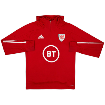 2019-20 Wales adidas 1/4 Zip Track Top - 9/10 - (S)