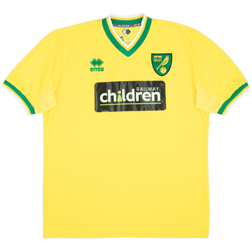 2011-12 Norwich Home Shirt - 8/10 - (XL)
