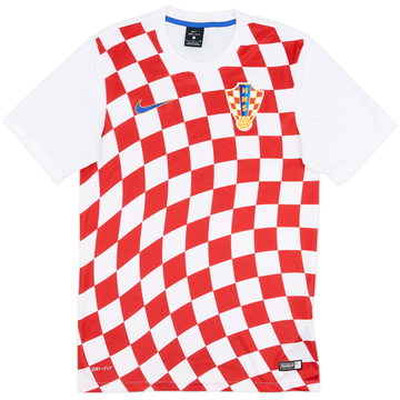 2016-18 Croatia Basic Home Shirt - 9/10 - (S)