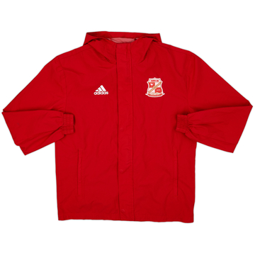 2023-24 Swindon adidas Hooded Track Jacket - 9/10 - (S)
