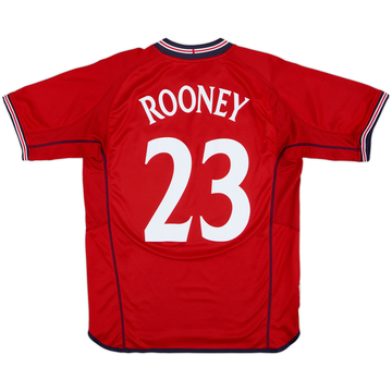2002-04 England Away Shirt Rooney #23 - 6/10 - (M)
