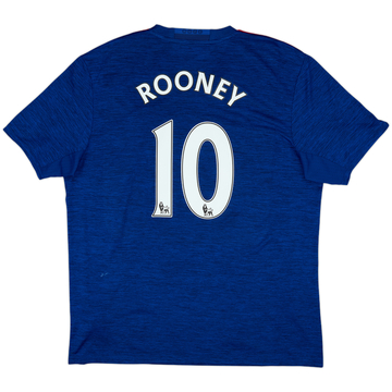 2016-17 Manchester United Away Shirt Rooney #10 - 8/10 - (XL)