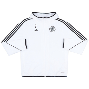 2022-23 Macclesfield Town adidas Player Issue Hooded Track Jacket #7 - 6/10 - (L)