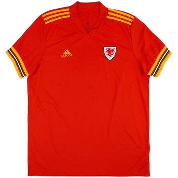 2020-21 Wales Home Shirt - 8/10 - (XXL)