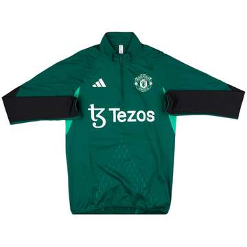 2023-24 Manchester United adidas Sweat Top - 9/10 - (XS)