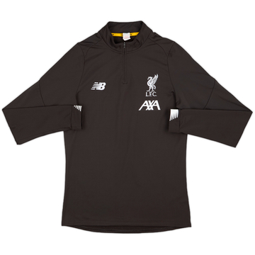2019-20 Liverpool New Balance 1/4 Zip Drill Top - 10/10 - (XL.Boys)