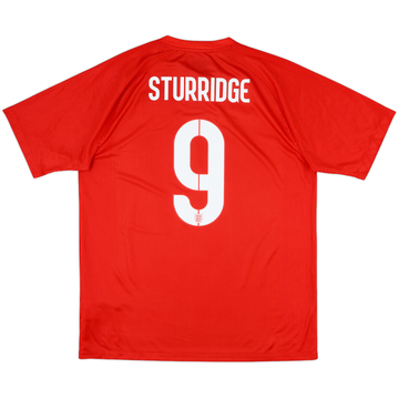 2014-15 England Away Shirt Sturridge #9 - 10/10 - (L)
