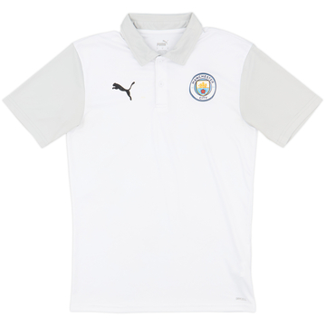 2019-20 Manchester City Puma Polo Shirt - 8/10 - (M)