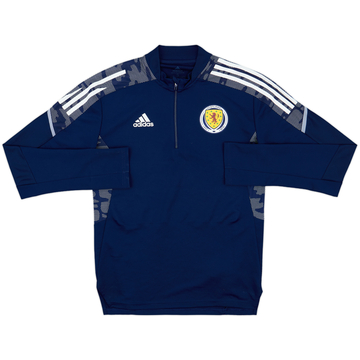 2021-22 Scotland adidas 1/4 Zip Drill Top - 5/10 - (S)