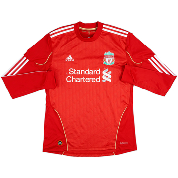 2010-12 Liverpool Home L/S Shirt - 5/10 - (M)