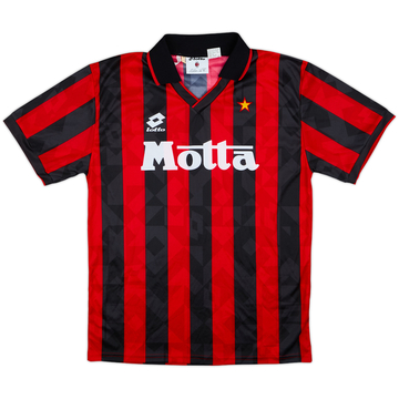 1993-94 AC Milan Home Shirt - 8/10 - (L)