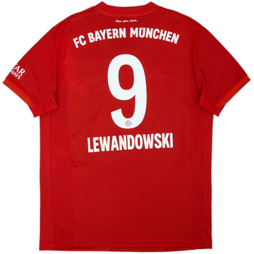2019-20 Bayern Munich Home Shirt Lewandowski #9 - 8/10 - (L)