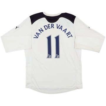 2010-11 Tottenham Home L/S Shirt van der Vaart #11 - 5/10 - (M)