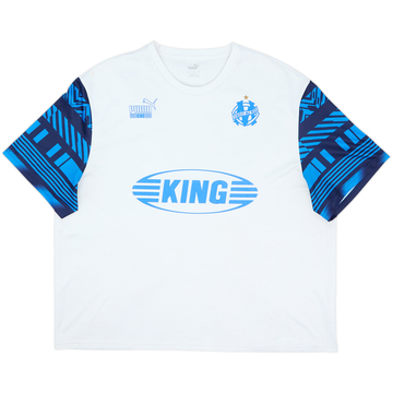 2021-22 Marseille Puma Ftbl Heritage Training Shirt - 6/10 - (XXL)