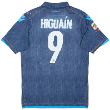 2014-15 Napoli Away Shirt Higuain #9 - 5/10 - (3XL)