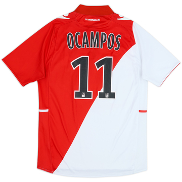 2013-14 Monaco Home Shirt Ocampos #11 - 8/10 - (M)