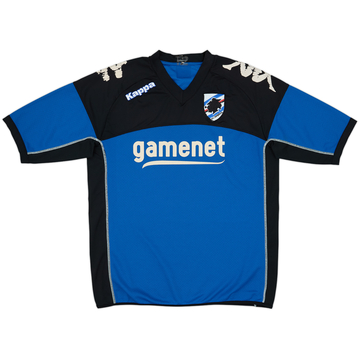 2010-11 Sampdoria Kappa Player Issue Training Shirt - 5/10 - (XL)