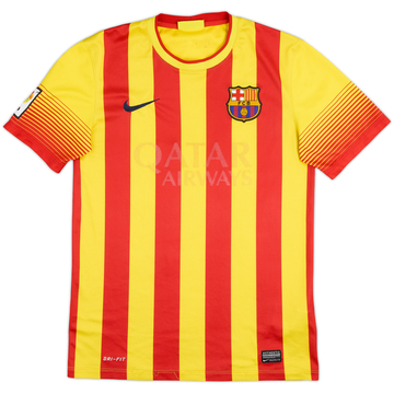 2013-15 Barcelona Away Shirt - 4/10 - (S)