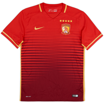 2016-17 Guangzhou Evergrande Home Shirt - 8/10 - (L)
